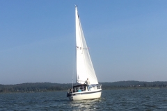 Absegeln im Hafen Stagnieß auf Usedom 2017