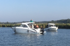 Absegeln im Hafen Stagnieß auf Usedom 2017