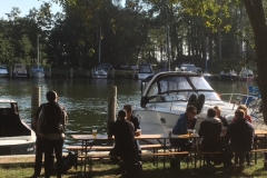 Absegeln im Hafen Stagnieß auf Usedom 2017