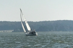 Absegeln im Hafen Stagnieß auf Usedom 2017