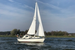 Absegeln im Hafen Stagnieß auf Usedom 2017