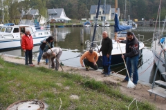 Subbotnik im Hafen Stagnieß 2015